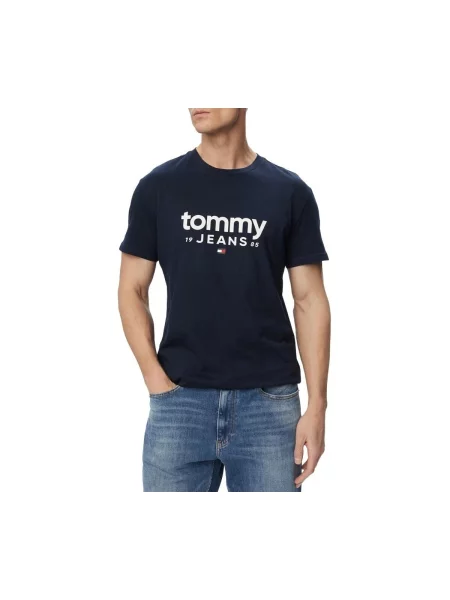 Tommy Jeans Póló Graphic Sötétkék kék