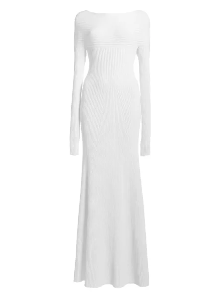 Odgovarati maksi haljina A.w.a.k.e. Mode bijela