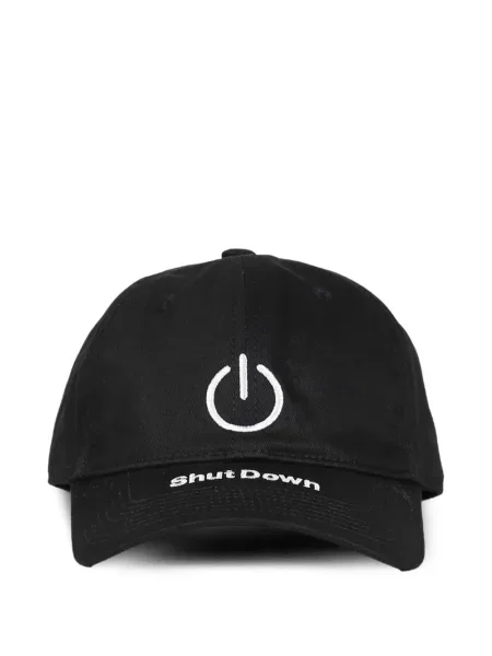 Șapcă Vetements cu broderie negru
