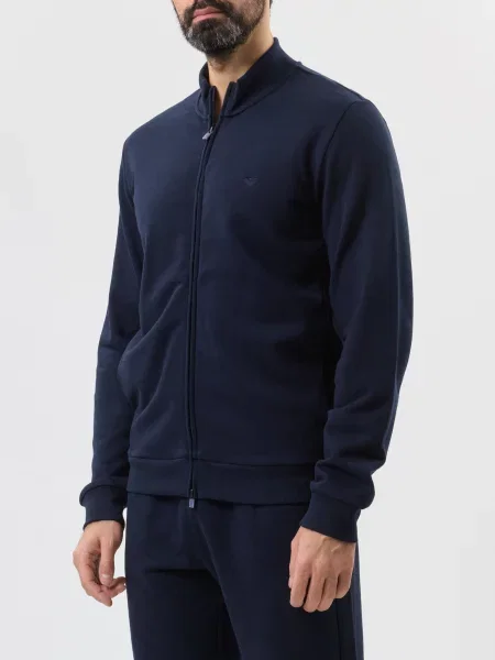 Костюмный спортивный костюм Emporio Armani синий