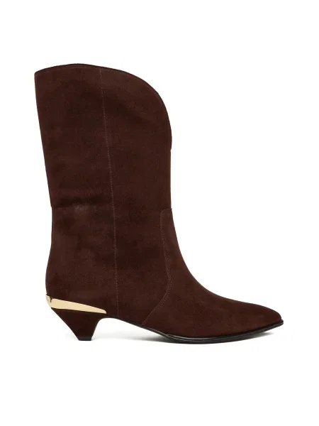 Botine LOVE MOSCHINO maro