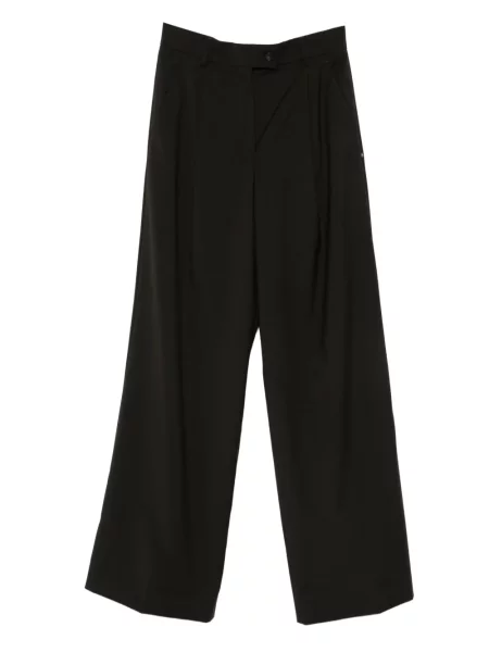 Pantaloni Sportmax plisate negru