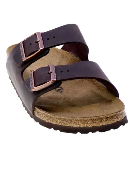 Pantofle Birkenstock hnědé