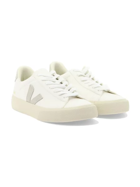 Sneakersy Veja Campo skórzane białe