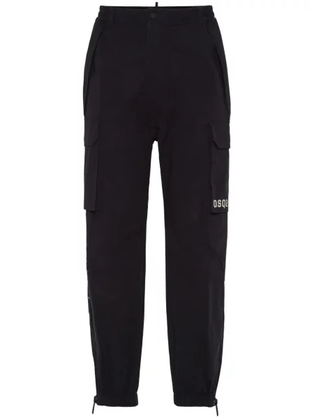 Pantaloni cargo Dsquared2 negru