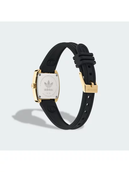 ADIDAS ORIGINALS Analogové hodinky Retro Wave One zlatá černá