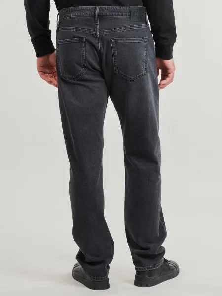 Blugi drepți Calvin Klein Jeans gri