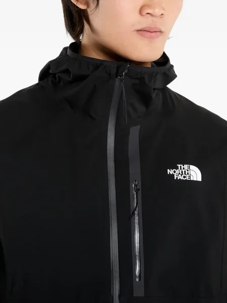 Jachetă cu glugă The North Face cu glugă negru
