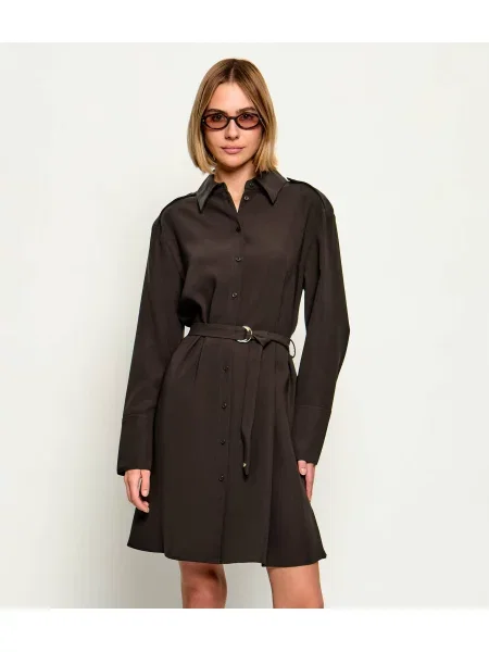 Armani Exchange Rochie maro