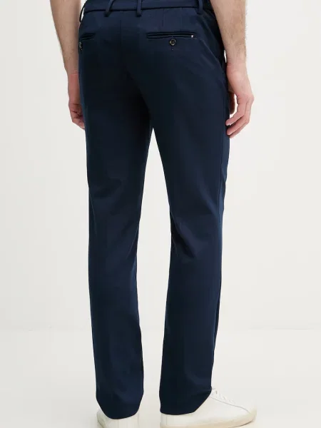 Tommy Hilfiger spodnie garniturowe granatowe