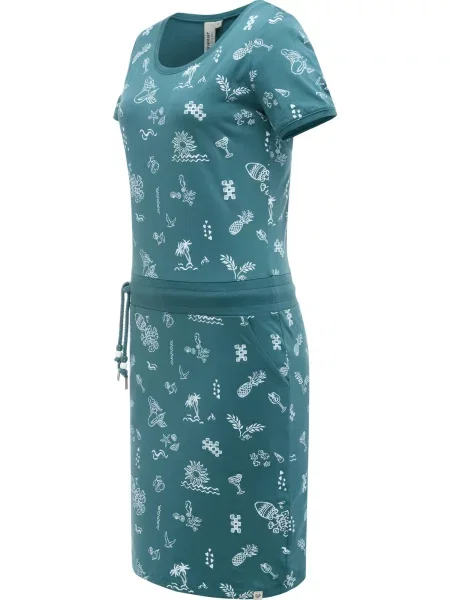 Ragwear Ljetna haljina Baomi Summer cijan / pastelno zelena plava