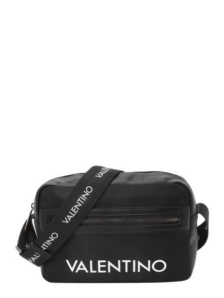 VALENTINO Geantă de umăr negru alb