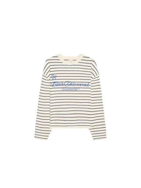Bershka Pulover ecru albastru