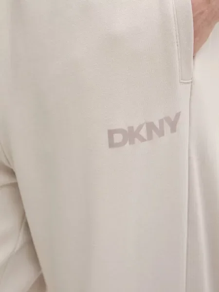 Спортивні штани Dkny однотонні бежевий
