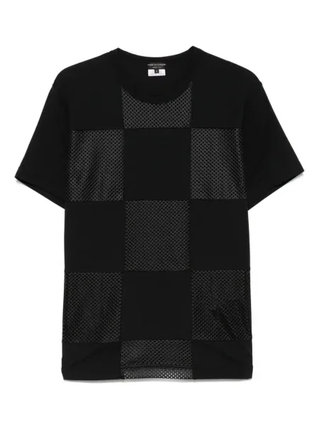 Tricou Comme Des Garcons Homme Plus în carouri negru