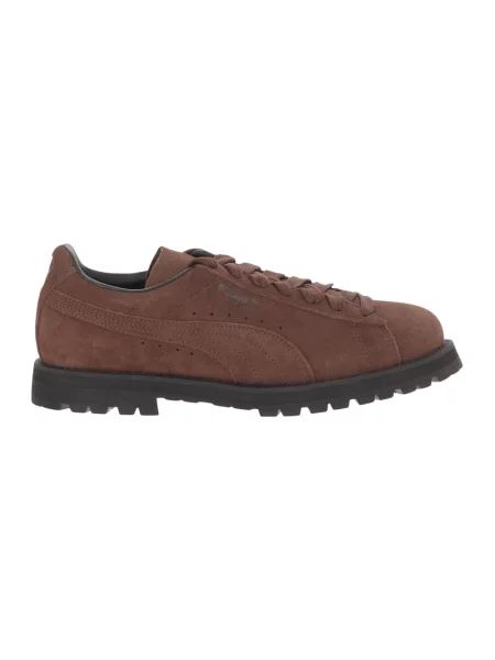 Sneakersy Puma zamszowe brązowe