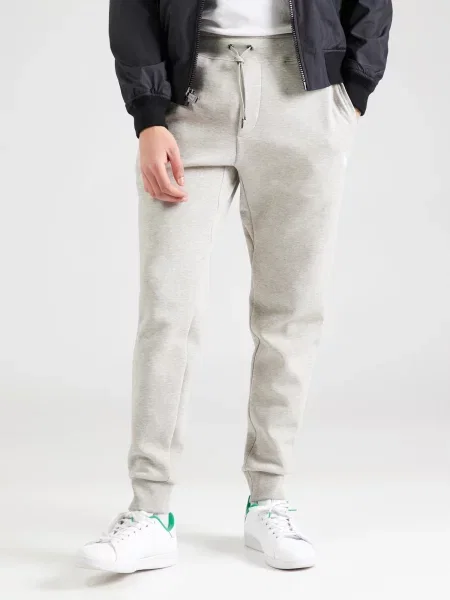Pletená bežecká tepláková súprava Polo Ralph Lauren sivá