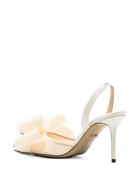 Pantofi cu toc Mach & Mach cu funde slingback