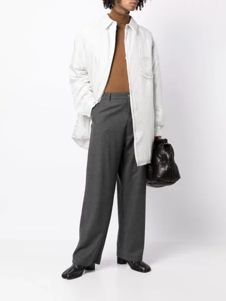 Ilgas marškiniai Maison Margiela balta