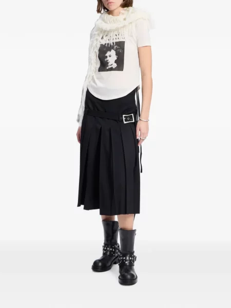 Tricou Ann Demeulemeester cu imagine