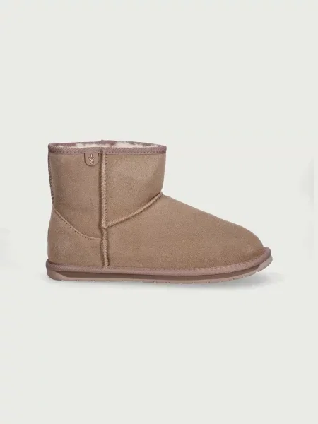 Emu Australia gyerek velúr téli cipő Wallaby Mini bézs