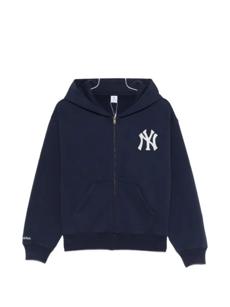 Hanorac cu glugă Sporty & Rich albastru