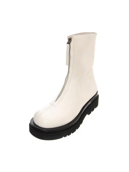 Buty do kostki Jeffrey Campbell skórzane białe