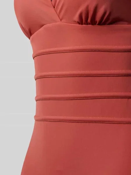Kostium kąpielowy w jednolitym kolorze Magic Bodyfashion czerwony