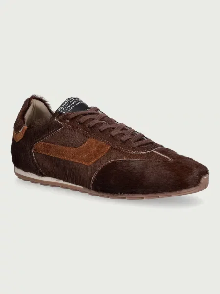 AllSaints Liam Hex Sneaker sneakers pentru femei din piele maro