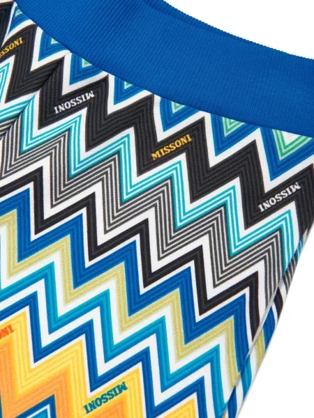 Szorty dziecięce Missoni niebieskie
