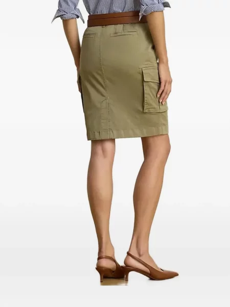 Fusta mini Lauren Ralph Lauren verde