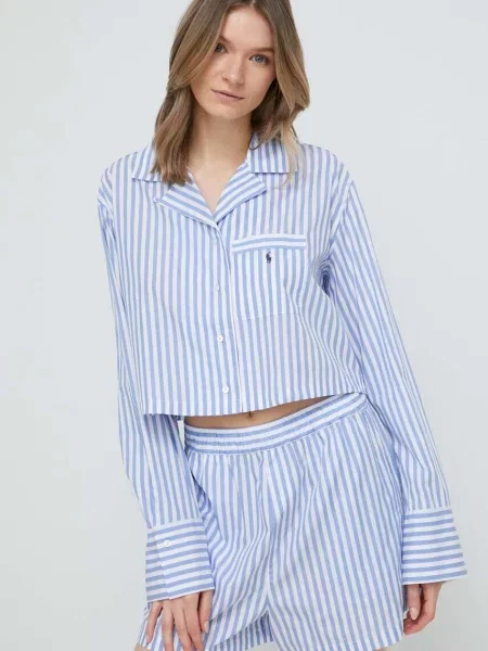 Polo Ralph Lauren Pizsama Relaxed Fit kék