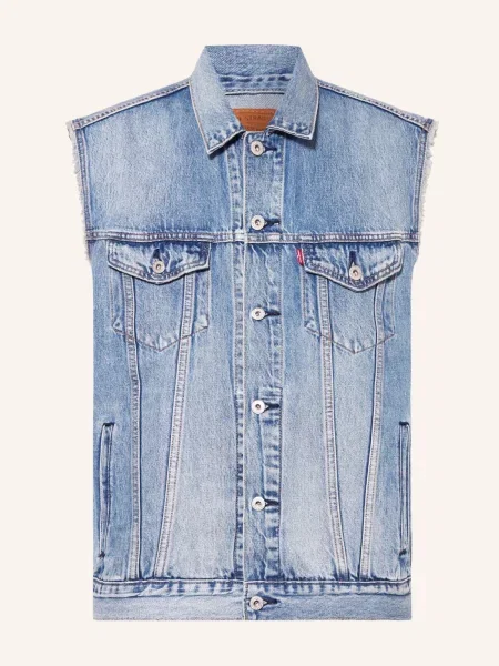 Levi's® Džínová Vesta Kentucky tmavě modrá