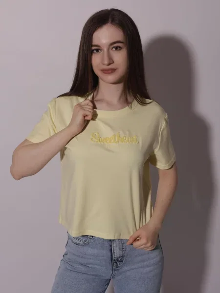 Футболка Stream желтая