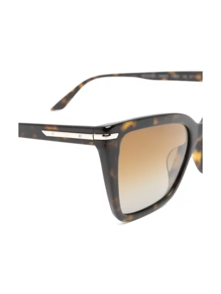 Okulary przeciwsłoneczne Emporio Armani brązowe