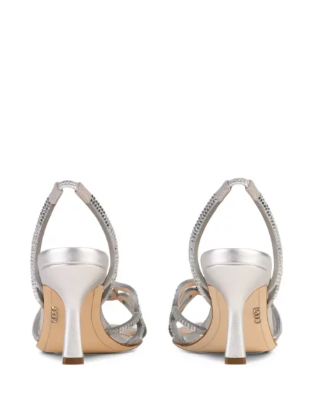 Sandale Rodo slingback alb