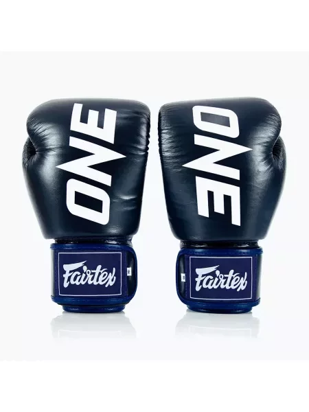 Rękawice bokserskie Fairtex ONE X Fairtex Boxing blue niebieskie
