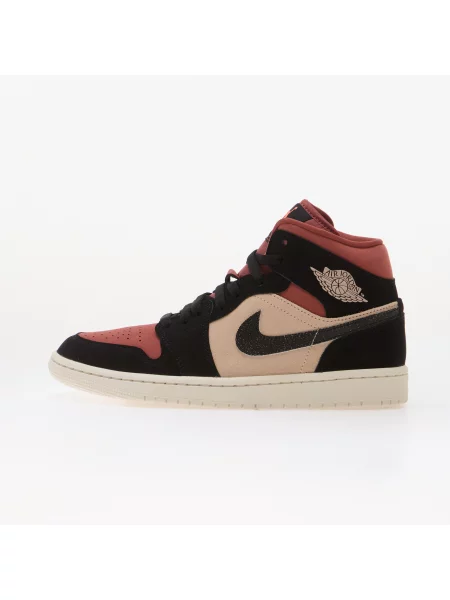 Sneakers Air Jordan 1 Mid Particle Beige/ Black-Canyon Rust-Sail EUR 38 negru