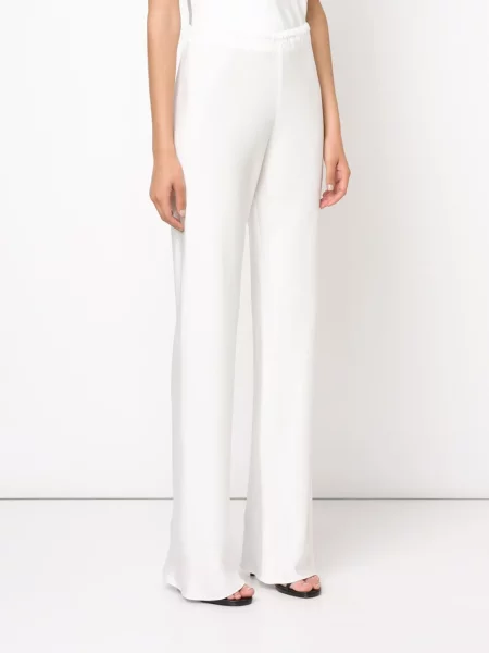 Pantaloni Peter Cohen alb