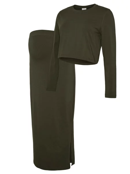 Palton Mamalicious verde
