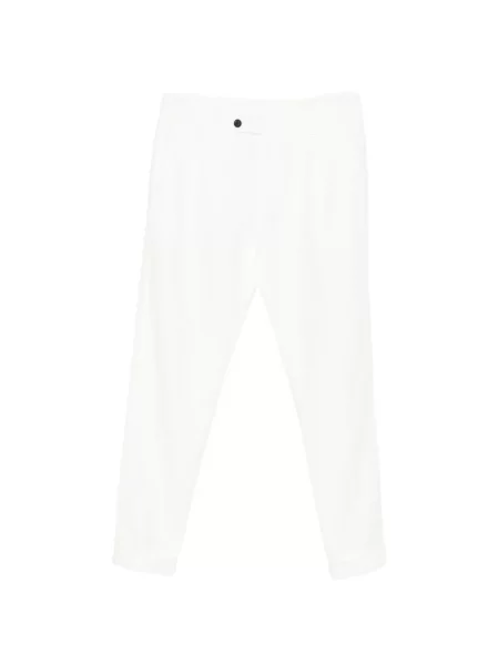 Pantaloni Eleventy alb
