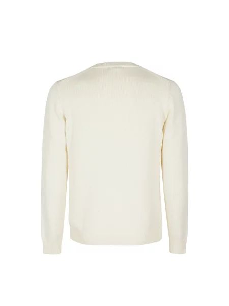 Sweter Roberto Collina beżowy