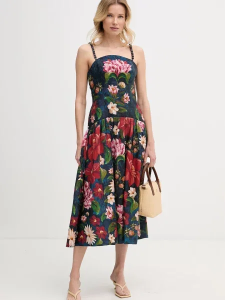 Barbour rochie cu in x Farm Rio