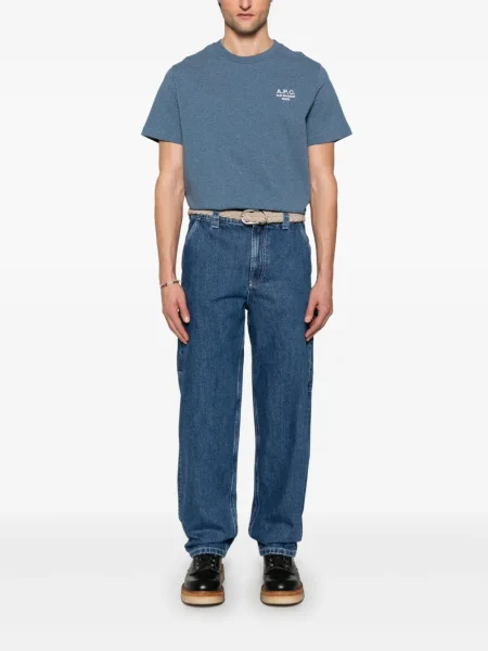 Jeansy A.p.c. niebieskie