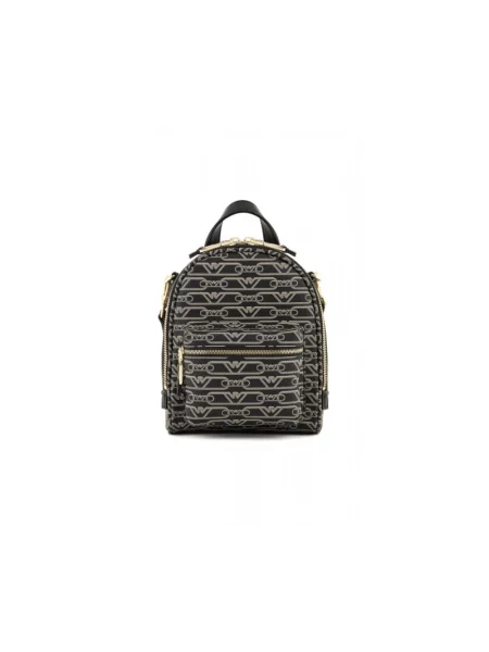 Plecak Emporio Armani skórzany czarny