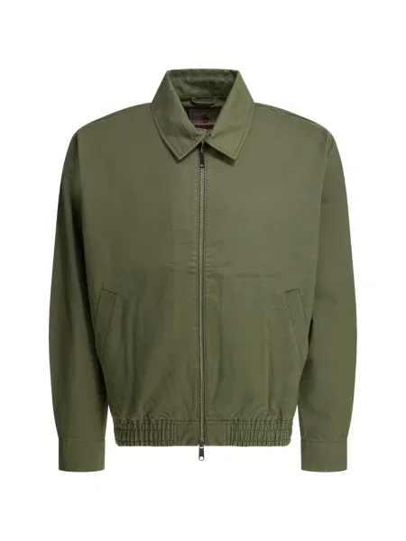 Geacă Baracuta din țesătură twill verde