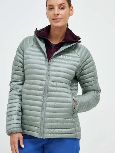 Péřová sportovní bunda Montane Anti-Freeze Lite zelená