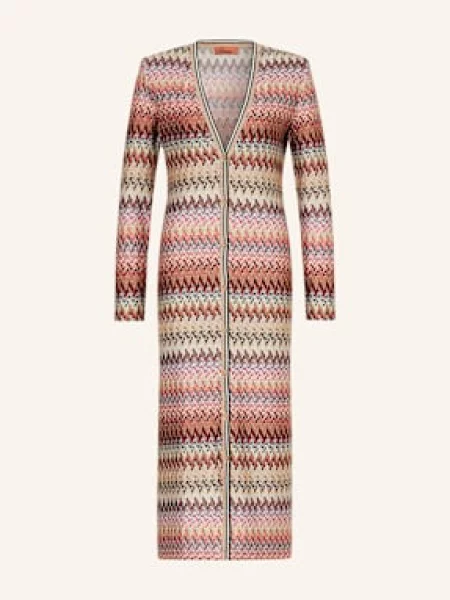 Missoni Kardigan pink biały