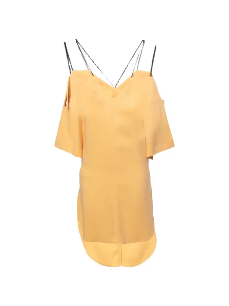 Cu centură rochie mini Rm By Roland Mouret portocaliu
