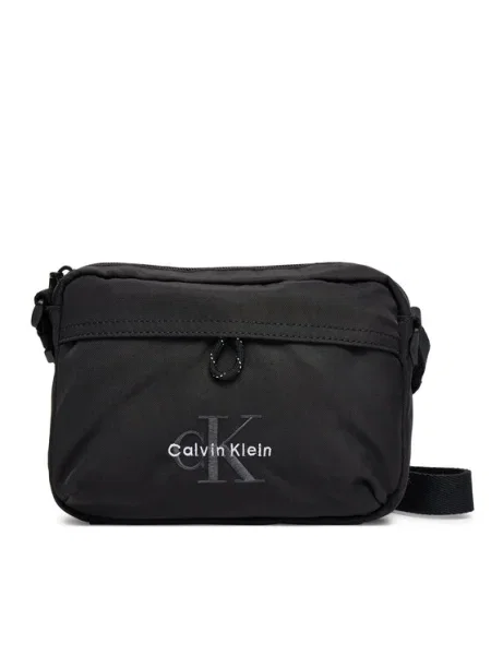 Чанта през рамо Calvin Klein черно